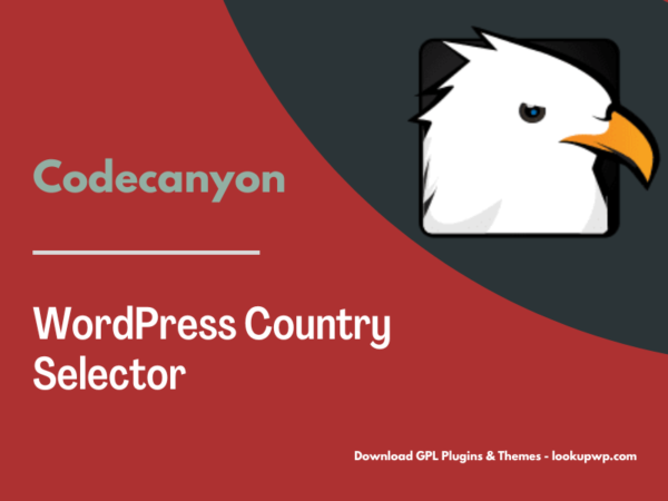 WordPress Country Selector