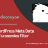 WordPress Meta Data & Taxonomies Filter