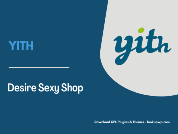 YITH Desire Sexy Shop – An Intriguing WordPress Theme
