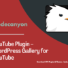 YouTube Plugin – WordPress Gallery for YouTube